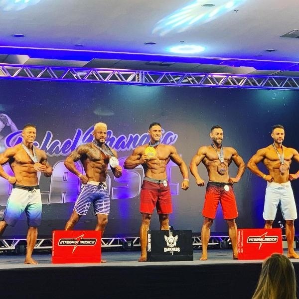 Cuiabano é destaque em campeonato de fisiculturismo