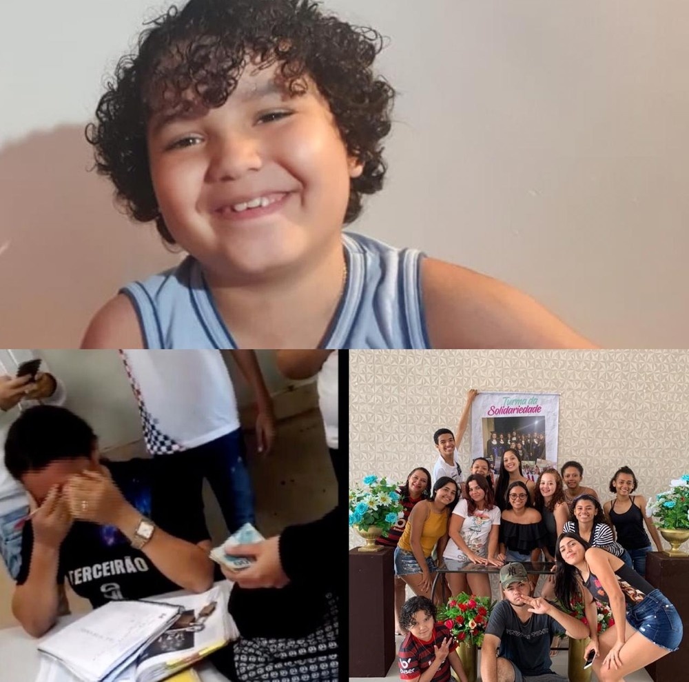 Estudantes doam dinheiro de formatura para pagar tratamento do filho de professora