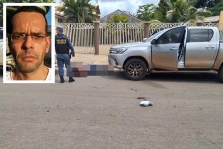 Líder de quadrilha de roubo a bancos é executado a tiros