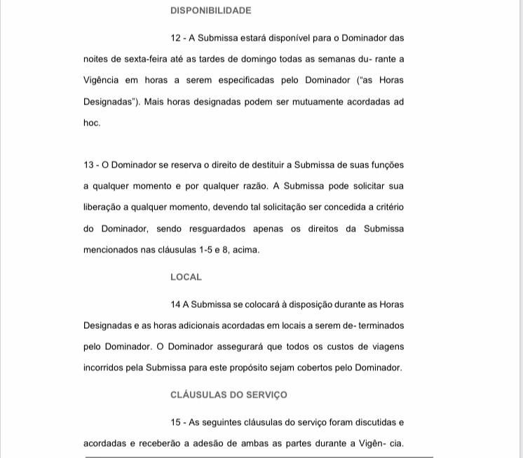 Por engano, advogado anexa em petição contrato de submissão sexual com cliente