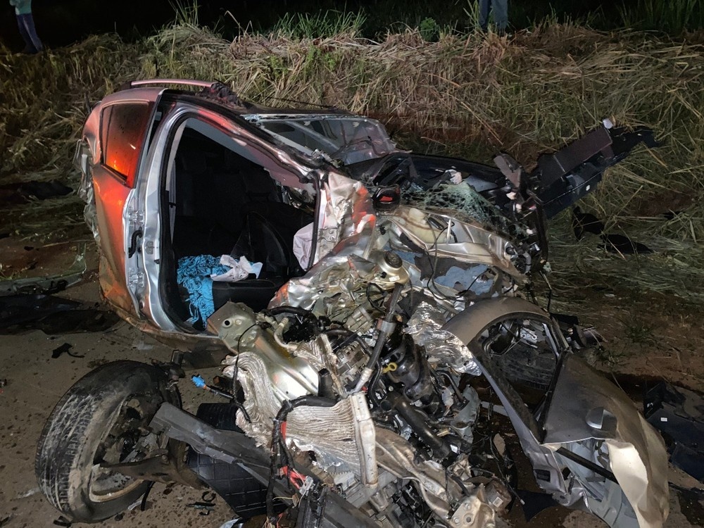 Grave acidente envolvendo quatro veículos deixa um morto