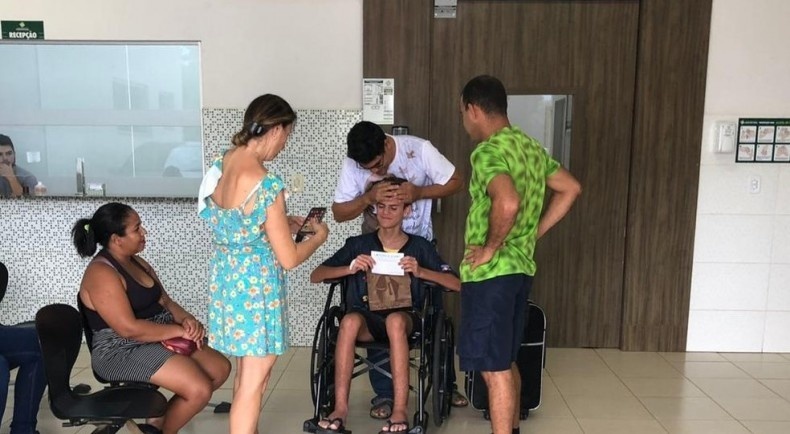 Adolescente atingido por raio em Sinop recebe alta após 11 dias
