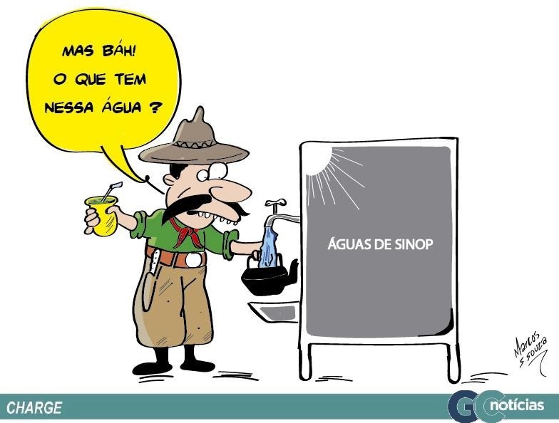 Conferindo essa água