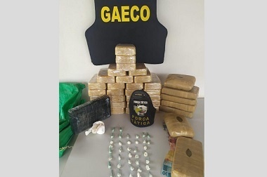 Operação apreende 35 Kg de pasta base de cocaína