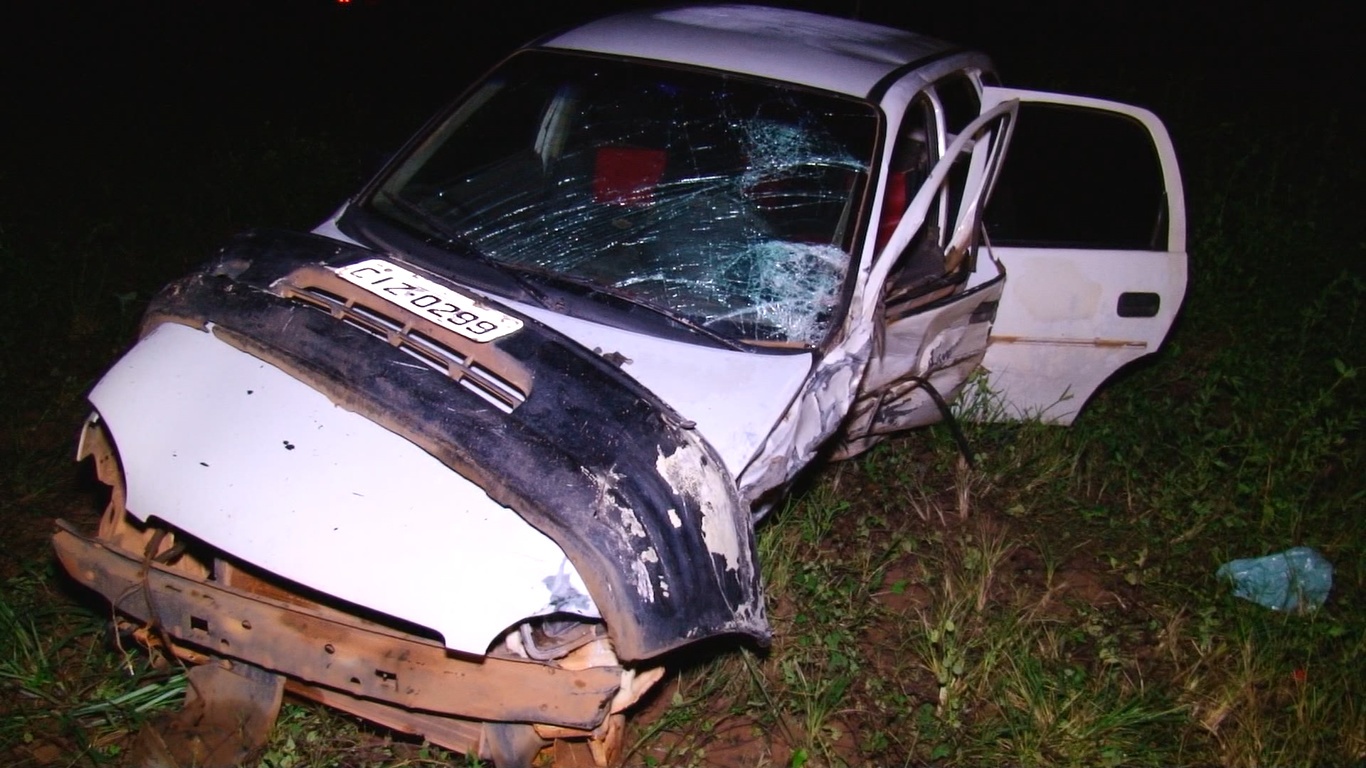 Colisão frontal em Sinop deixa motorista ferido