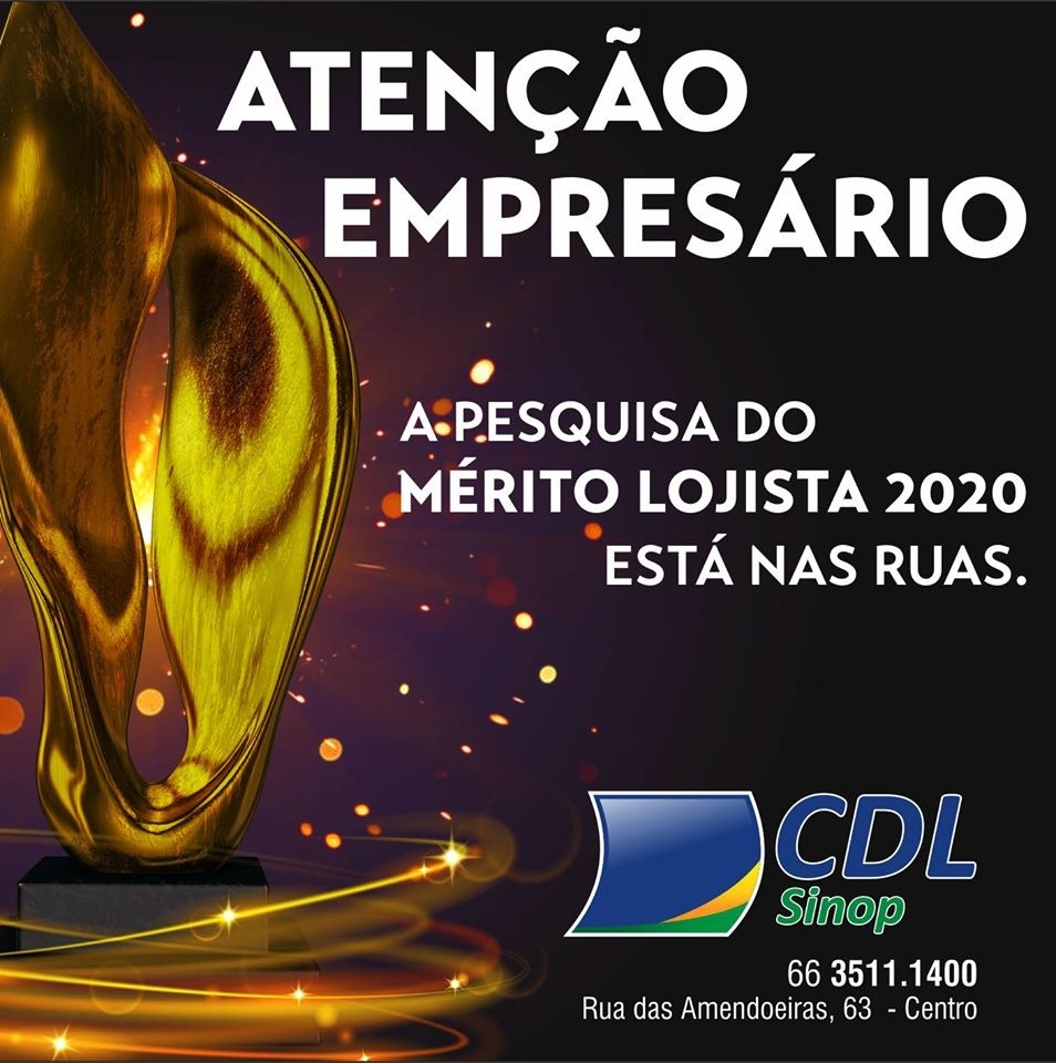 Pesquisa do Mérito Lojista 2020 está nas ruas