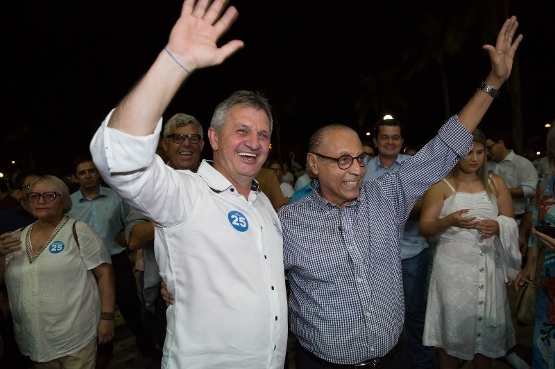Júlio Campos e Dilmar Dal’Bolsco lançam candidatura ao Senado