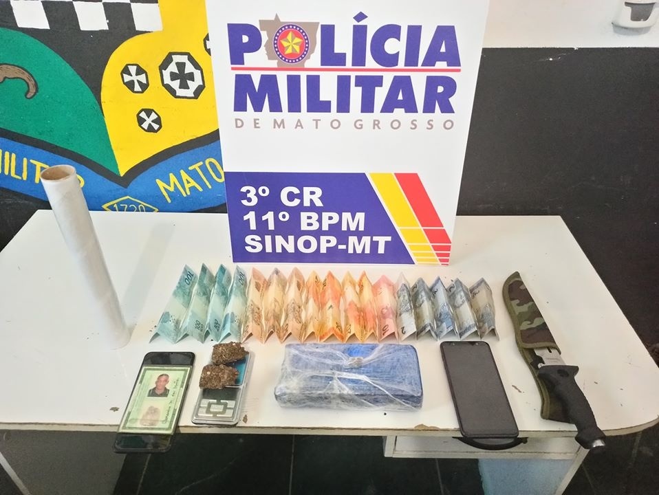 Suspeito tenta fugir de abordagem mas acaba preso