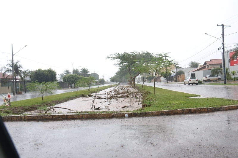 Fim de semana tem alerta de temporais para 95 cidades de MT