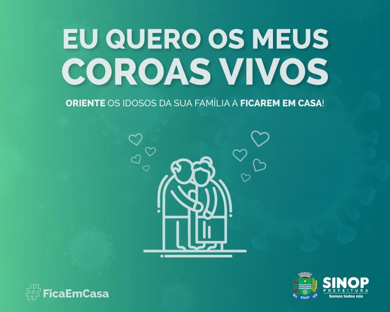 Idosos devem permanecer em quarentena durante pandemia