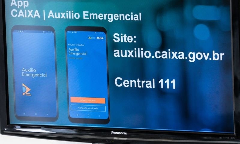 Governo federal e caixa divulgam informações sobre a disponibilização do auxílio emergencial