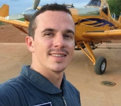 Piloto de avião agrícola morre em acidente aéreo
