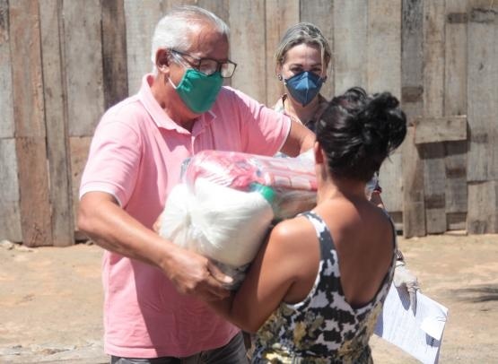 Prefeitura arrecada mais de 8 toneladas de alimentos com projeto