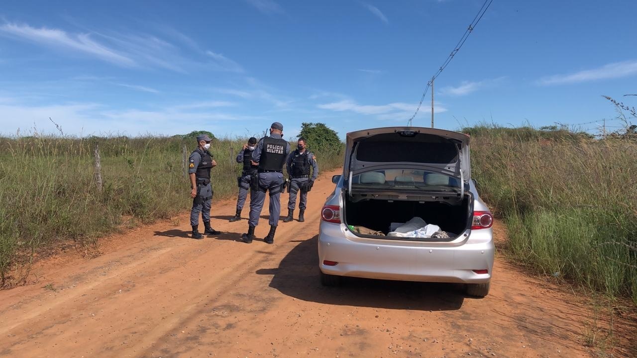 Carro levado por ladrões durante roubo é recuperado em Sinop