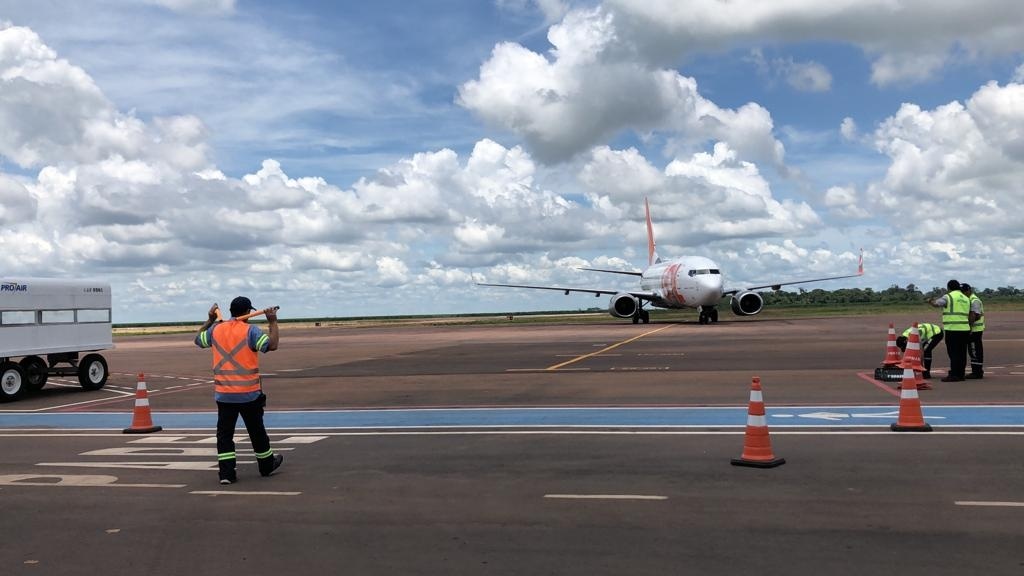 Aeroporto de Sinop volta a ter voos comerciais