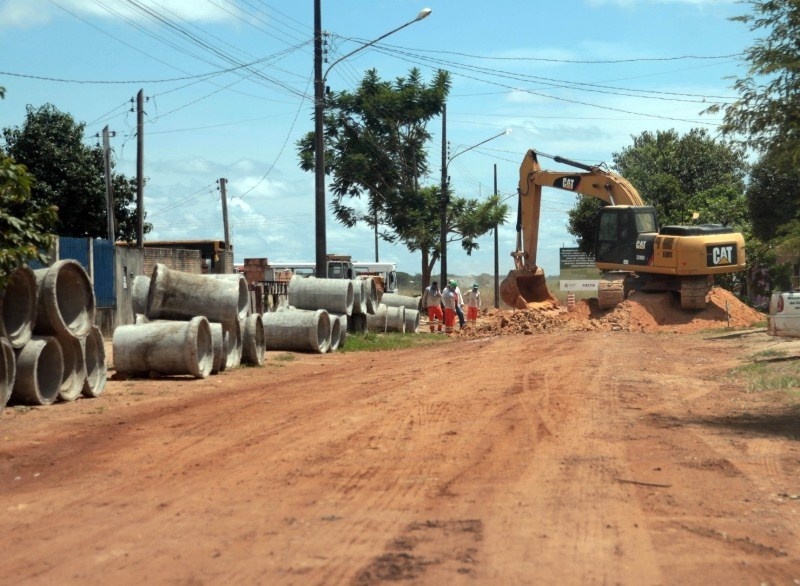 Jardim Umuarama recebe obras de asfalto