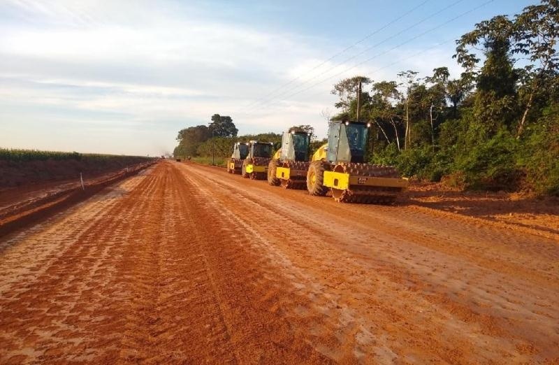MT-140 recebe 30 km de asfalto