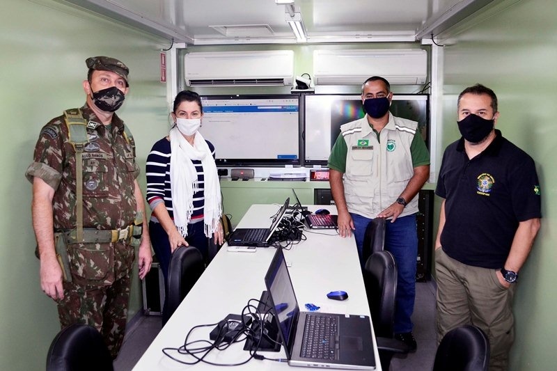 Operação contra o desmatamento em MT instala base em Sinop