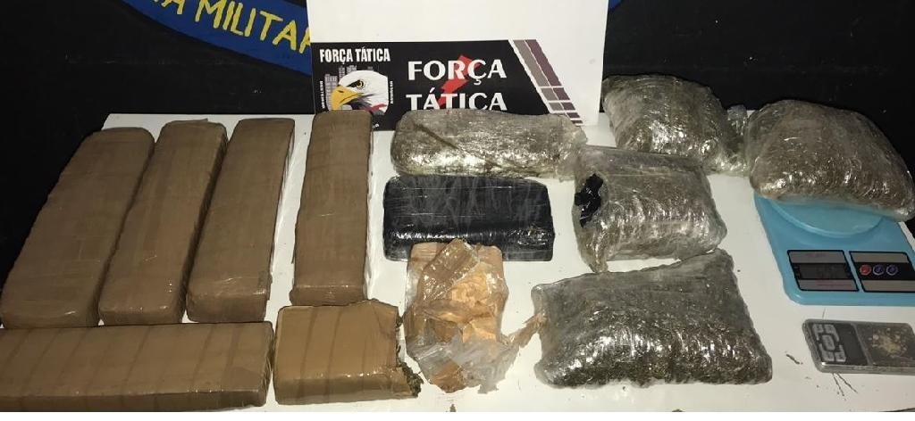 Homem é preso em flagrante com 13 pacotes de entorpecente em Sinop