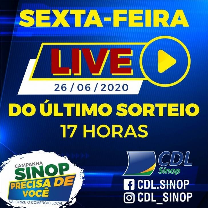 Nesta sexta-feira CDL realiza ultimo sorteio da campanha