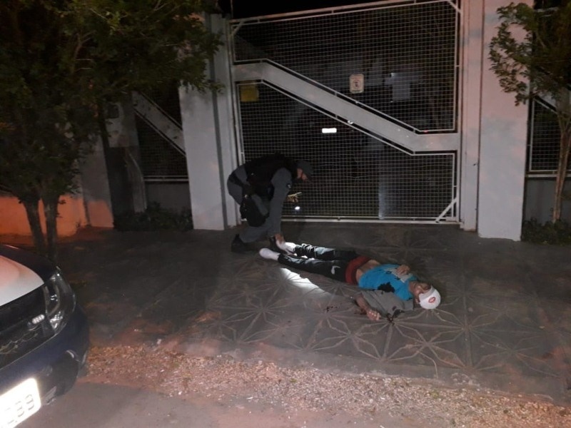 Suspeito é baleado durante troca de tiros com policiais militares em Sinop