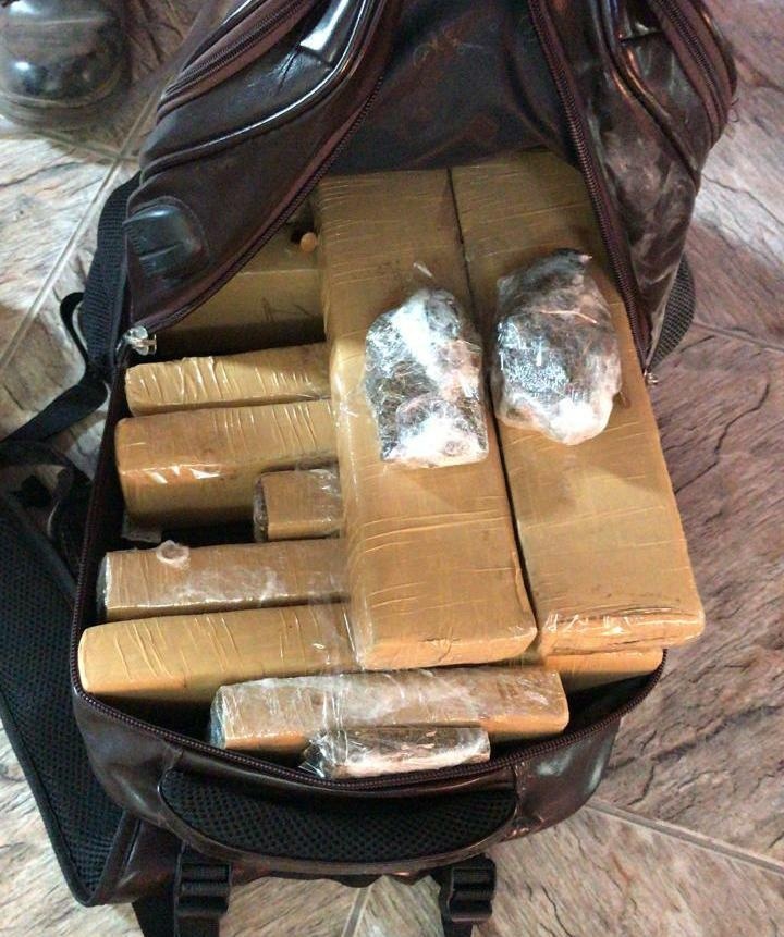 PM prende suspeito com 8 kg de maconha em Sinop
