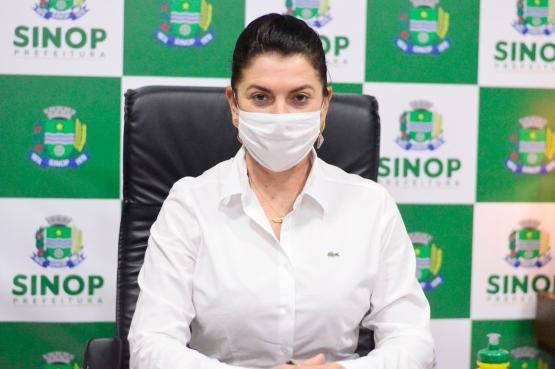 Prefeita faz apelo para que Sinop não tenha lockdown