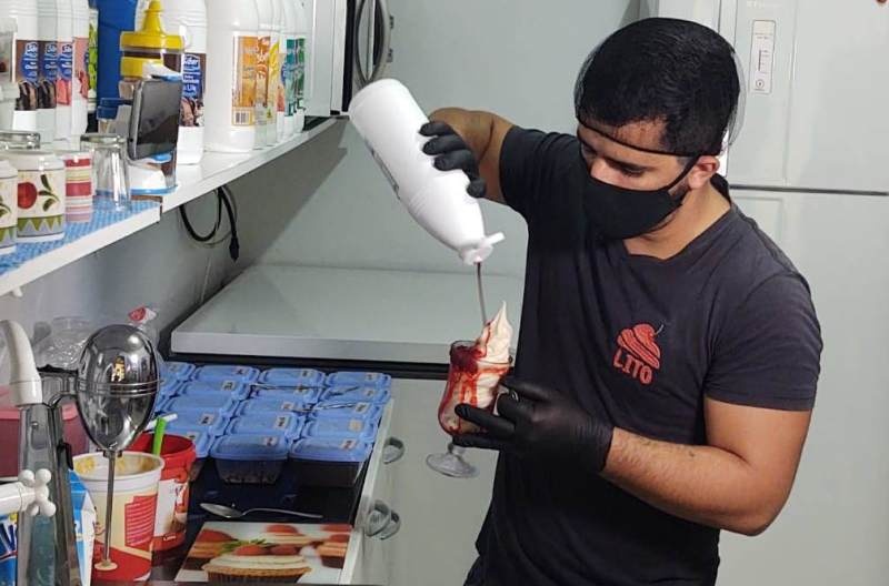 Dando um gelo na pandemia