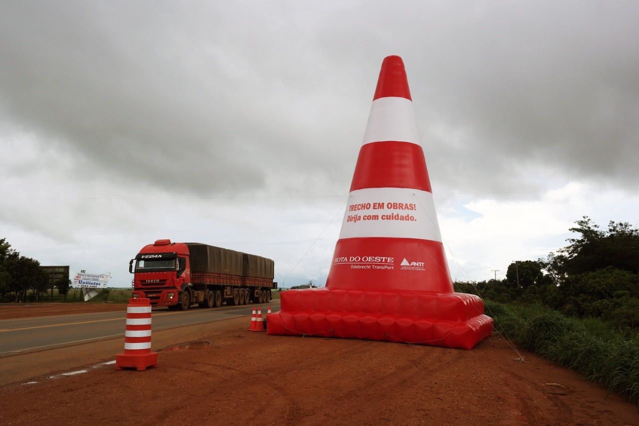 BR-163 tem o menor número de acidentes em 5 anos