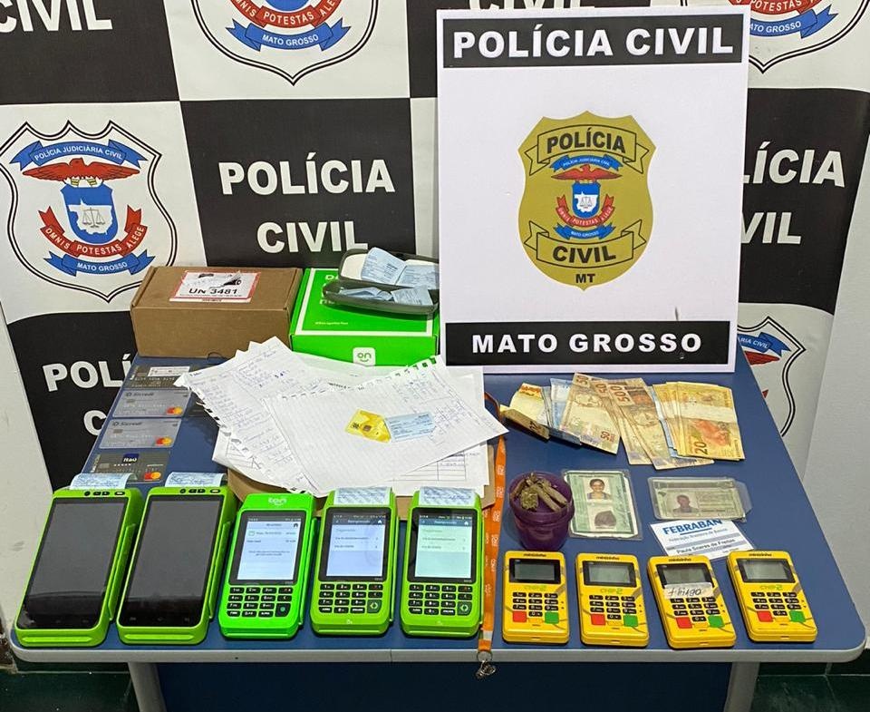 Casal é preso em Sinop acusado de aplicar golpes