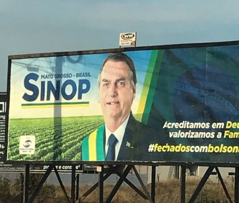 Vereadores concedem título de cidadão sinopense a Jair Bolsonaro