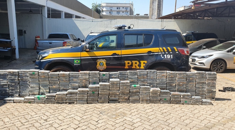 Drogas avaliadas em R$70 milhões é apreendida pela PRF