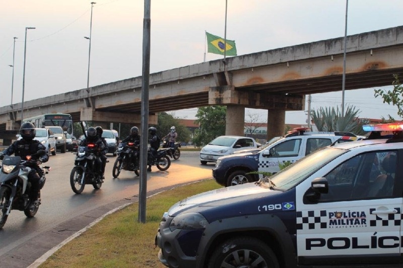 Operação Ostensividade Total reforça policiamento em todas as cidades mato-grossenses