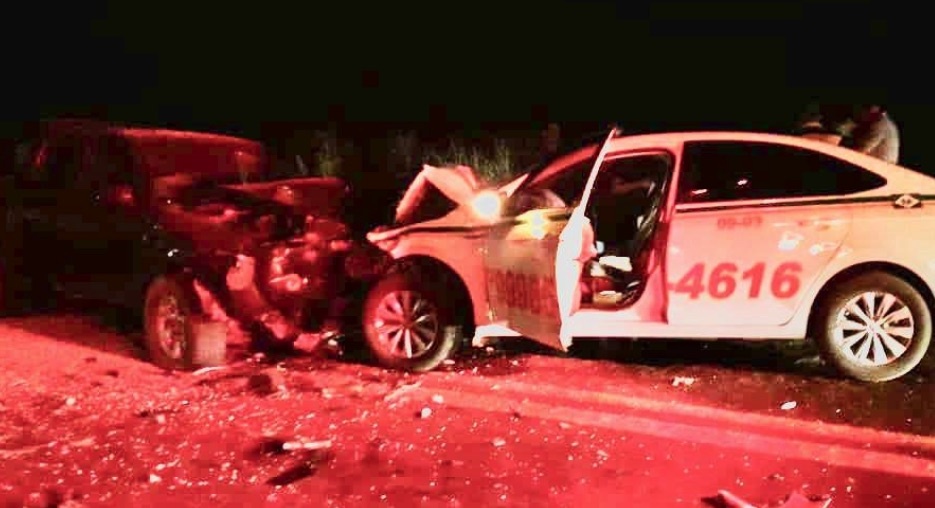 Quatro pessoas ficam feridas em acidente na BR-163