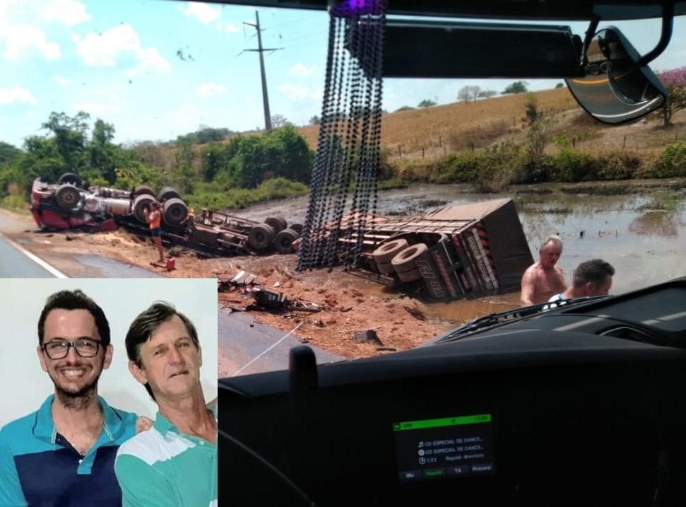 Moradores de Sinop morrem em acidente na BR-163