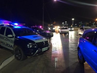 Polícia realiza testes de bafômetro durante operação em Sinop