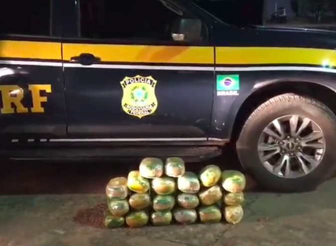PRF apreende 20 quilos de ''super maconha'' em Sinop
