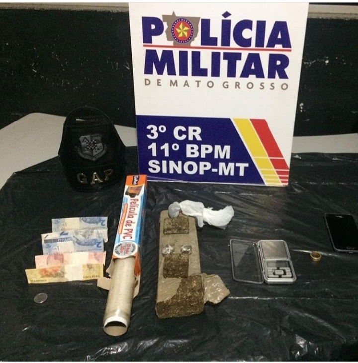 Homem é preso com drogas no Jardim São Paulo