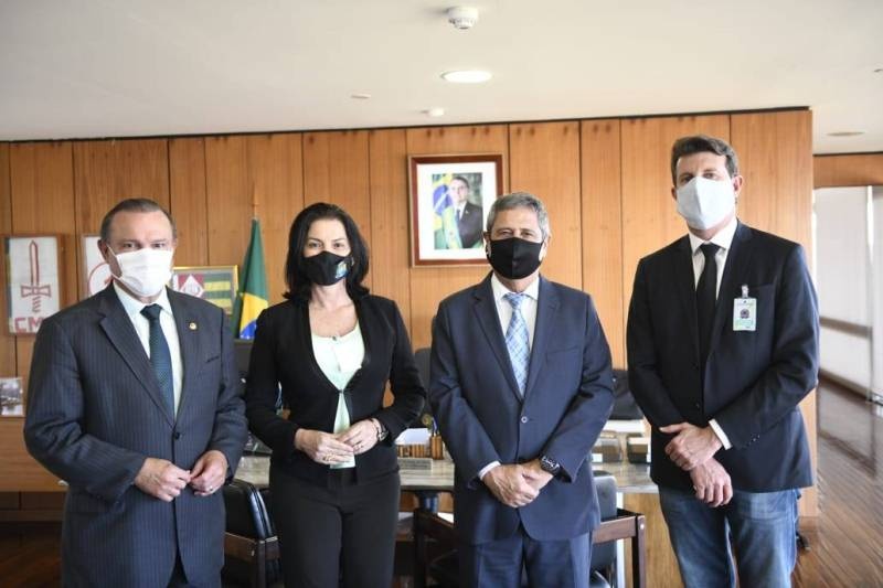 Prefeita de Sinop vai a Brasília tratar da visita do presidente Bolsonaro