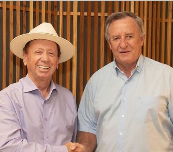 Dalton confirma apoio à candidatura de Roberto Dorner à prefeitura