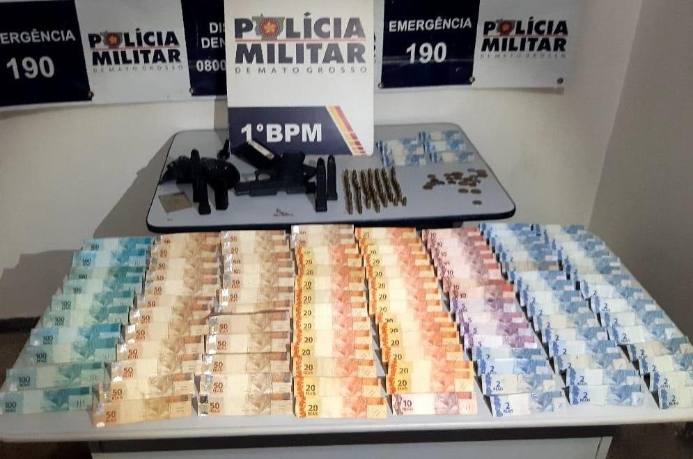 Homem é preso por porte ilegal de arma de fogo