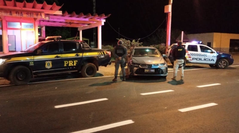 Dois são presos em Alto Araguaia com carro adulterado