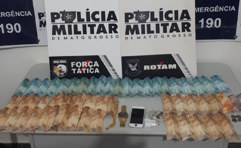 Cuiabá: Rotam prende homem suspeito aplicar golpe