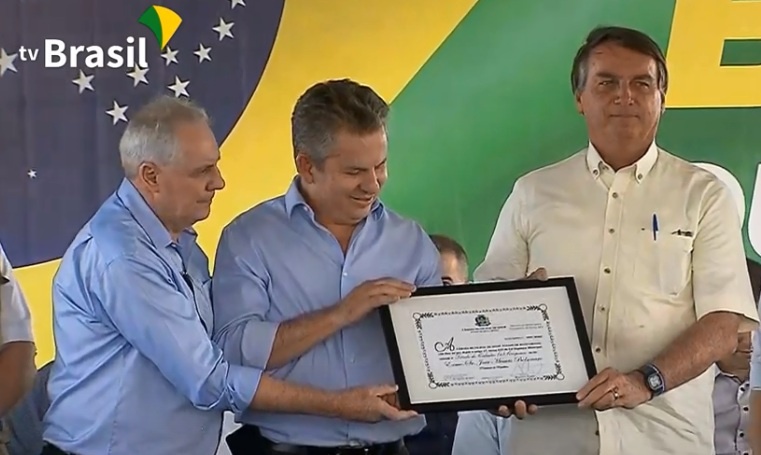 Presidente do Brasil recebe título de cidadão sinopense