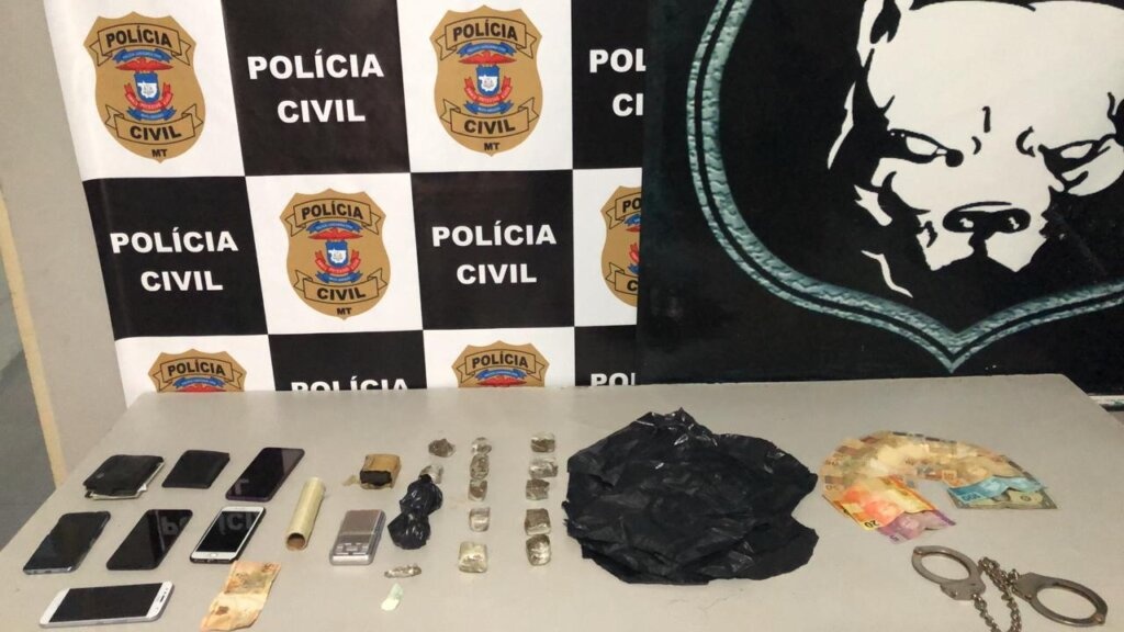Dois são presos por tráfico de drogas em Rondonópolis