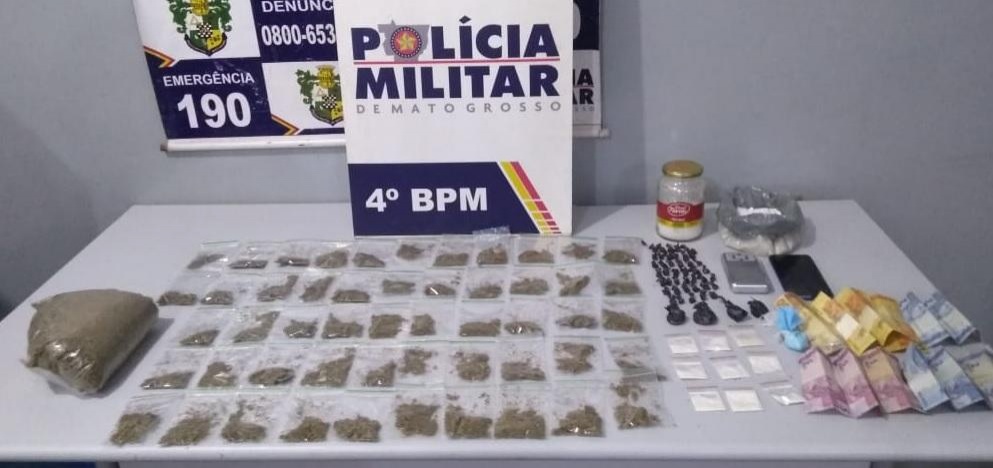 Homem é preso por tráfico de drogas em VG