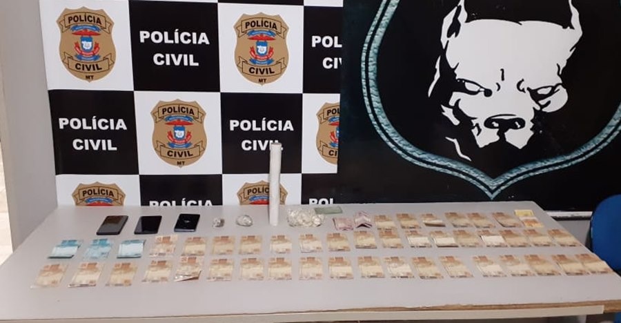 Dois são presos com drogas em Rondonópolis