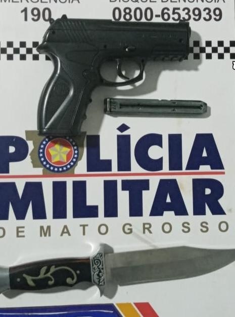Dois são presos suspeitos de tentativa de roubo em Querência