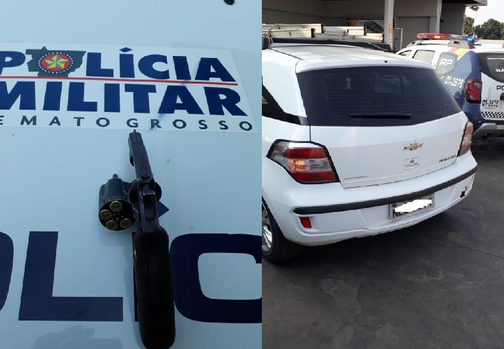 PM prende e apreende suspeitos de tentativa de latrocínio em Cuiabá