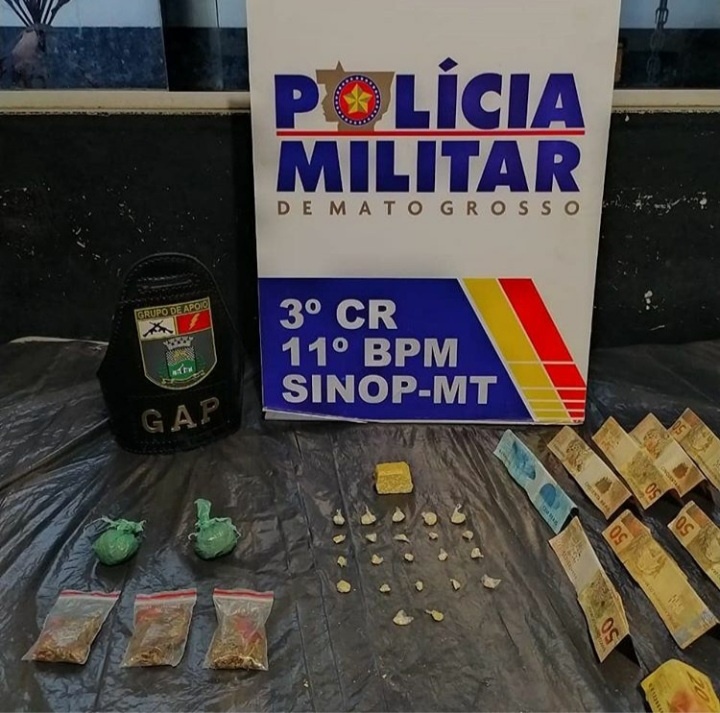 Mulher é presa suspeita de tráfico de drogas em Sinop